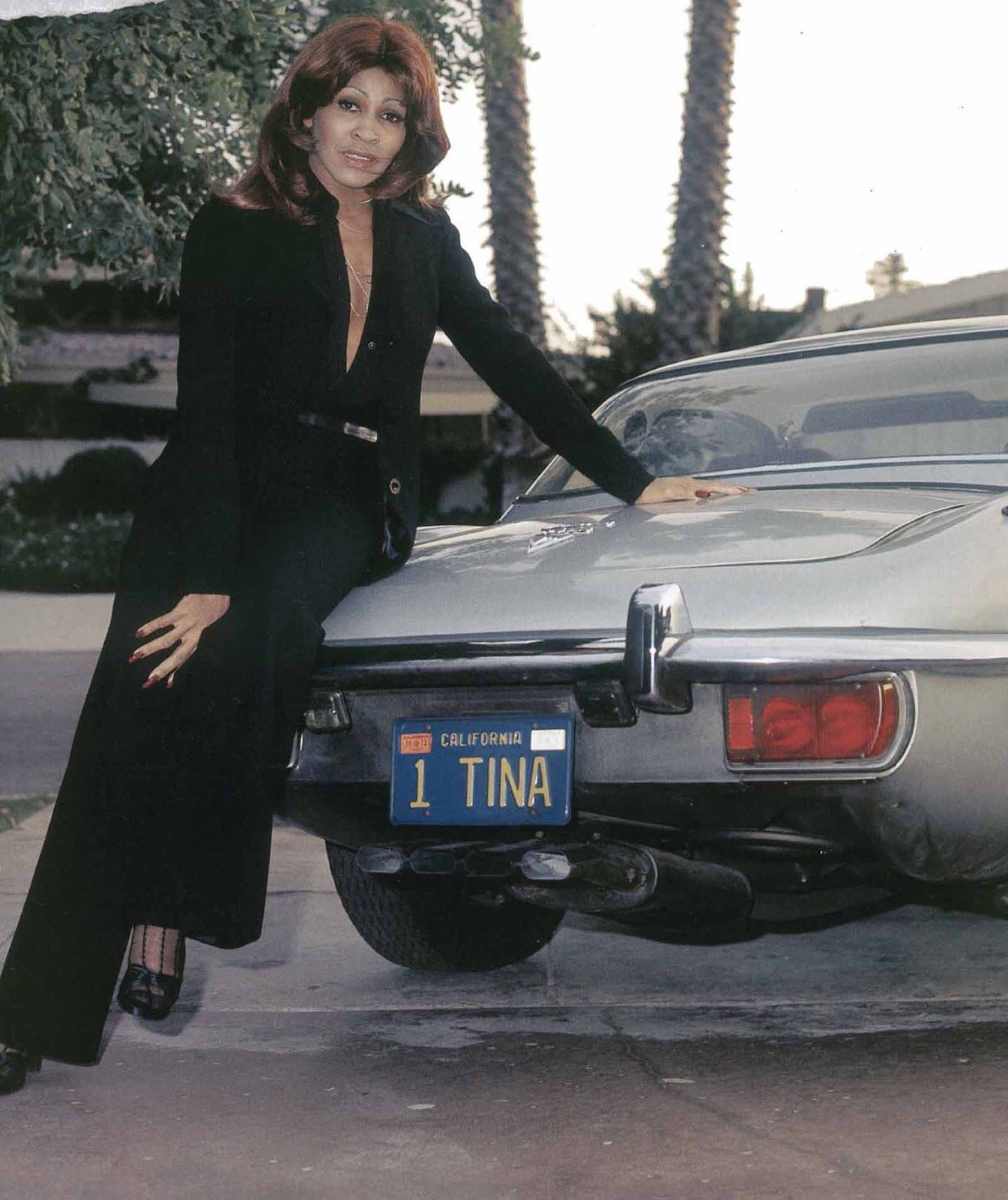 Photo of Tina Turner  - car
