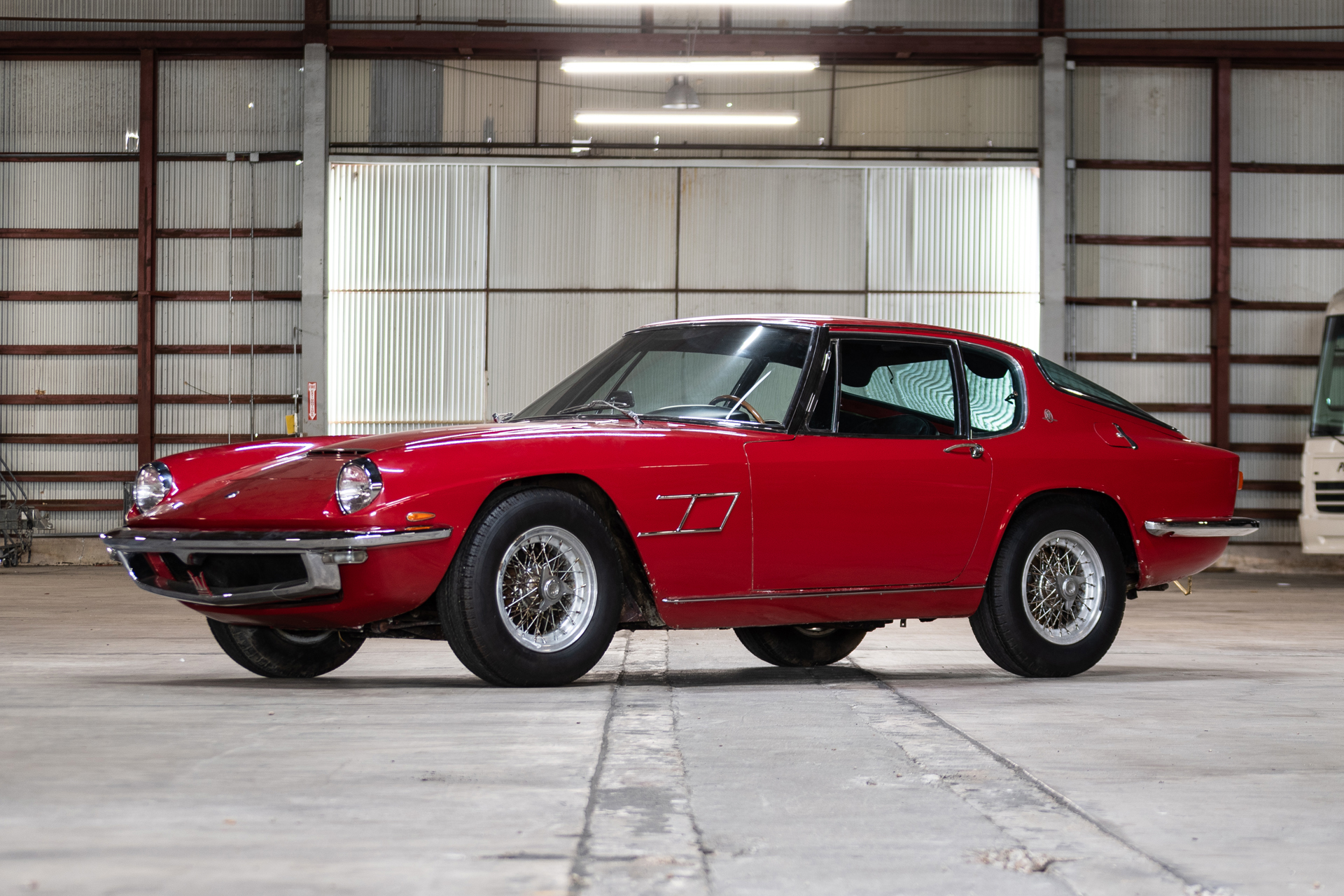 1967 Maserati Mistral 4.0 Alloy Coupe by Frua Sold For $62,500